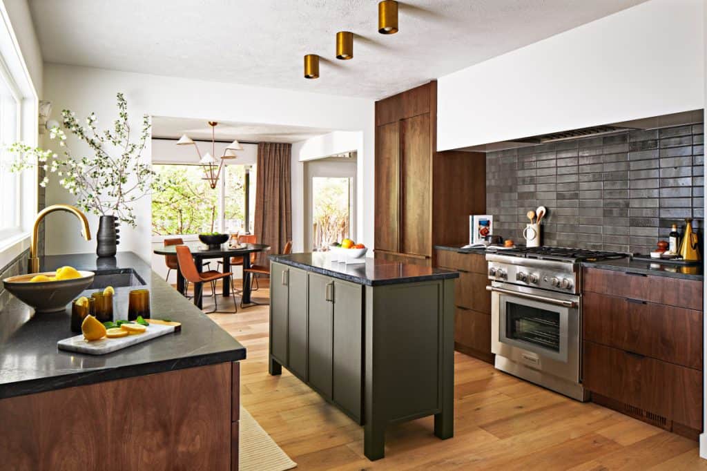 Green Tambourine Kitchen Remodel